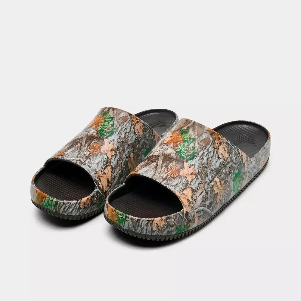 Nike Calm x Realtree Edge Camo Comfort Slide Sandal Men Size 9 - (IB2885-200)